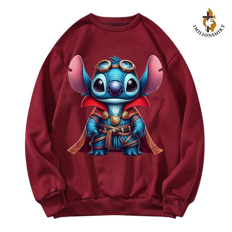 Stitch Doctor Strange Sweatshirt - Marvel Disney Fan Apparel