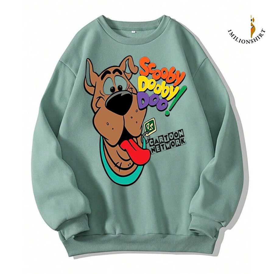 Scooby Doo Cartoon Sweatshirt - Scooby Doo Fan Apparel