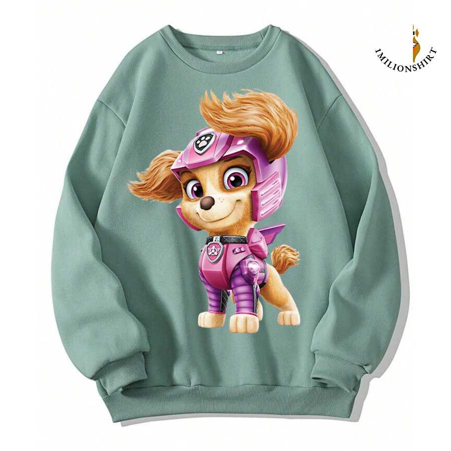 Skye Mighty Movie Sweatshirt - Paw Patrol Fan Apparel