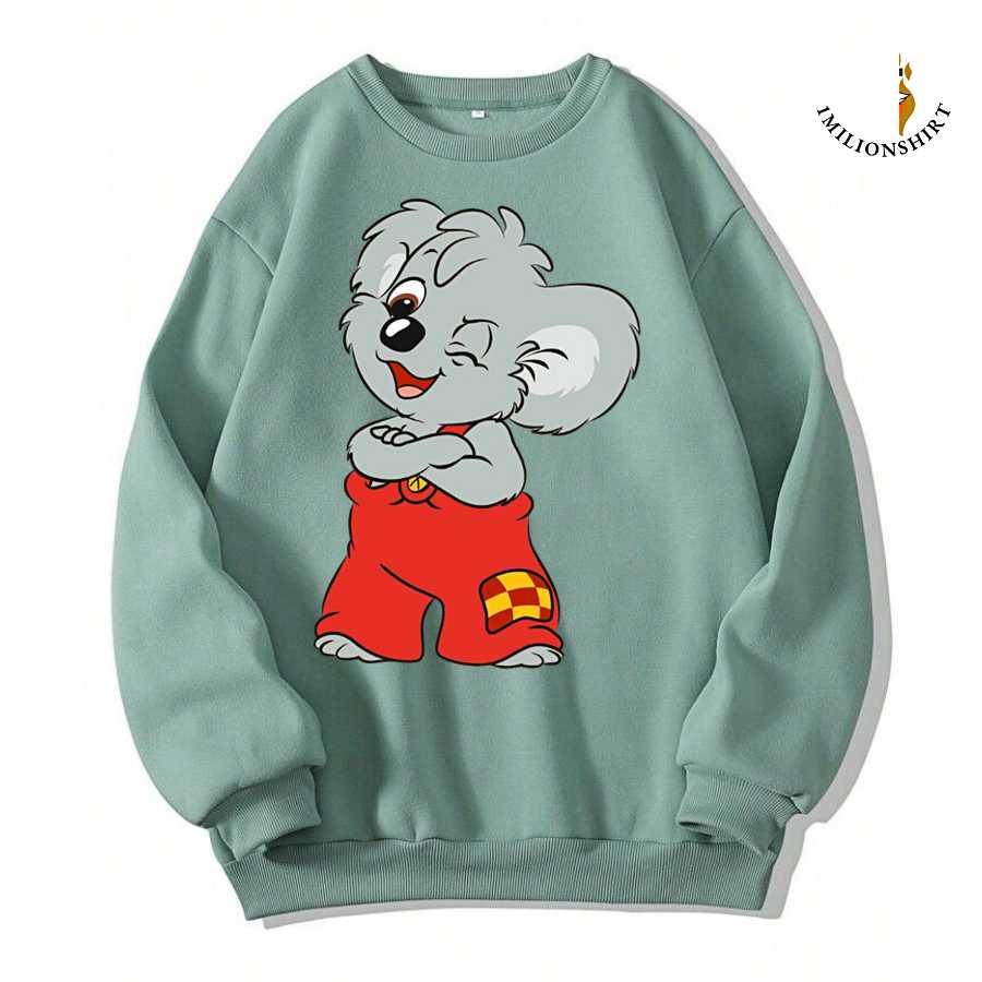 Koala Cartoon Sweatshirt - Cute Animal Apparel