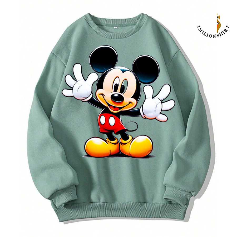Classic Mickey Mouse Sweatshirt - Classic Disney Fan Apparel