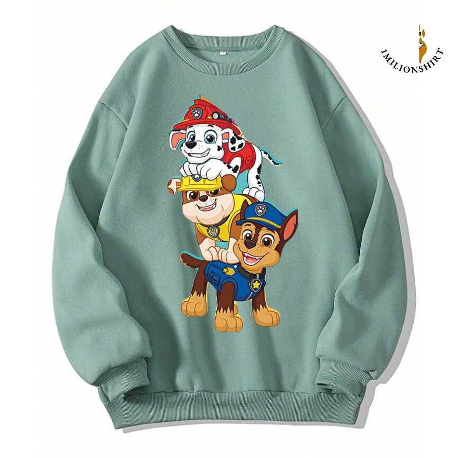 Paw Patrol Pup Crew Sweatshirt - Paw Patrol Fan Apparel