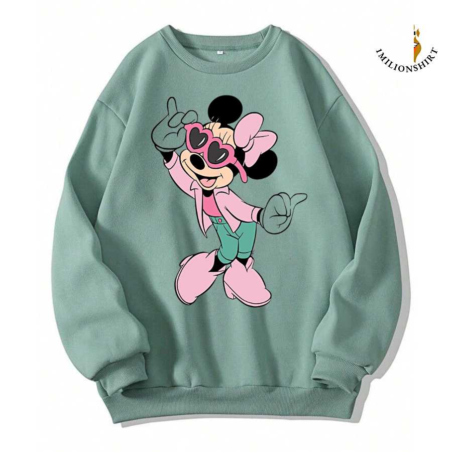 Cute Minnie Mouse Sweatshirt - Classic Disney Fan Apparel
