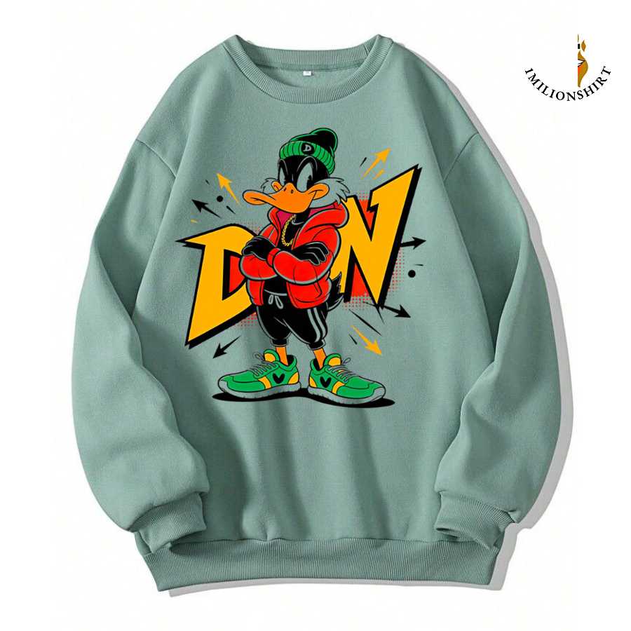 Donald Duck Retro Sweatshirt - Vintage Disney Fan Apparel