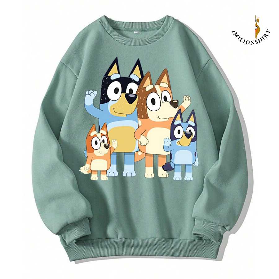 Bluey & Friends Sweatshirt - Bluey Fan Apparel