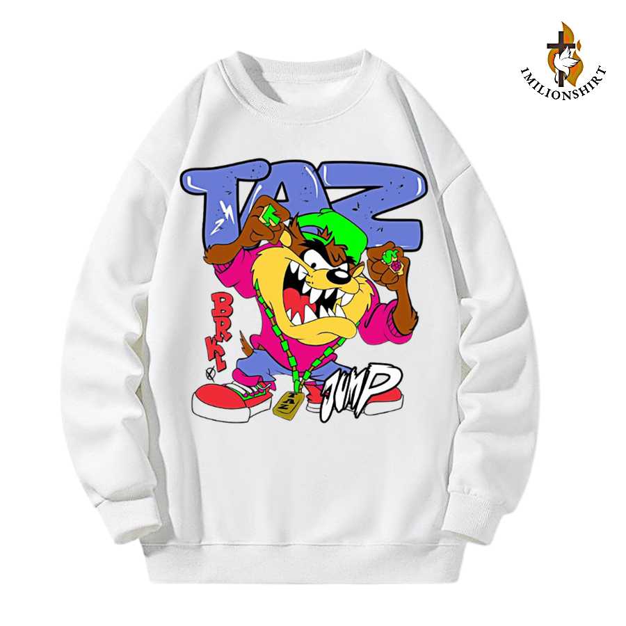 Taz Hip Hop Sweatshirt - Looney Tunes Urban Apparel