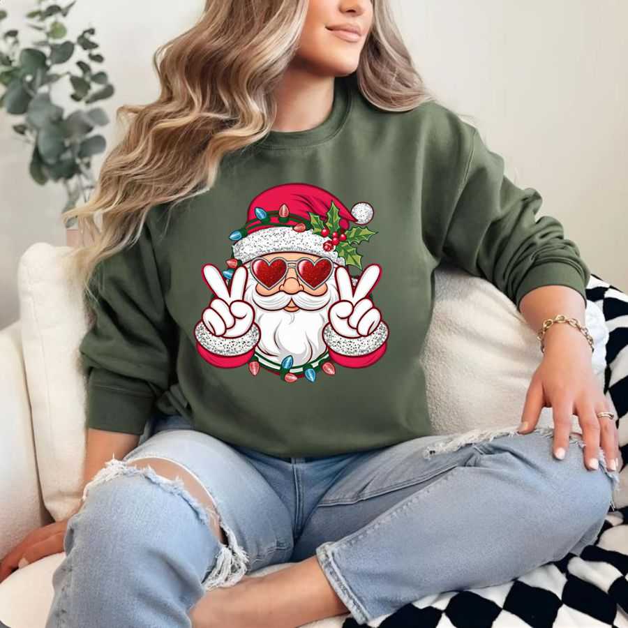 Peace, Love & Christmas Sweatshirt