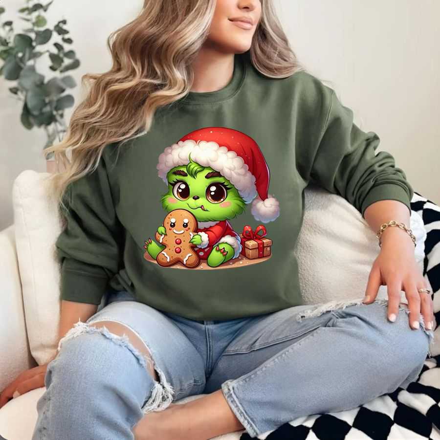 Grinchmas Cookie Sweatshirt