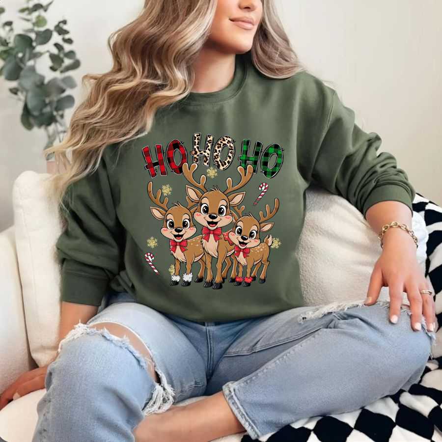 Very Reindeer Christmas Sweatshirt