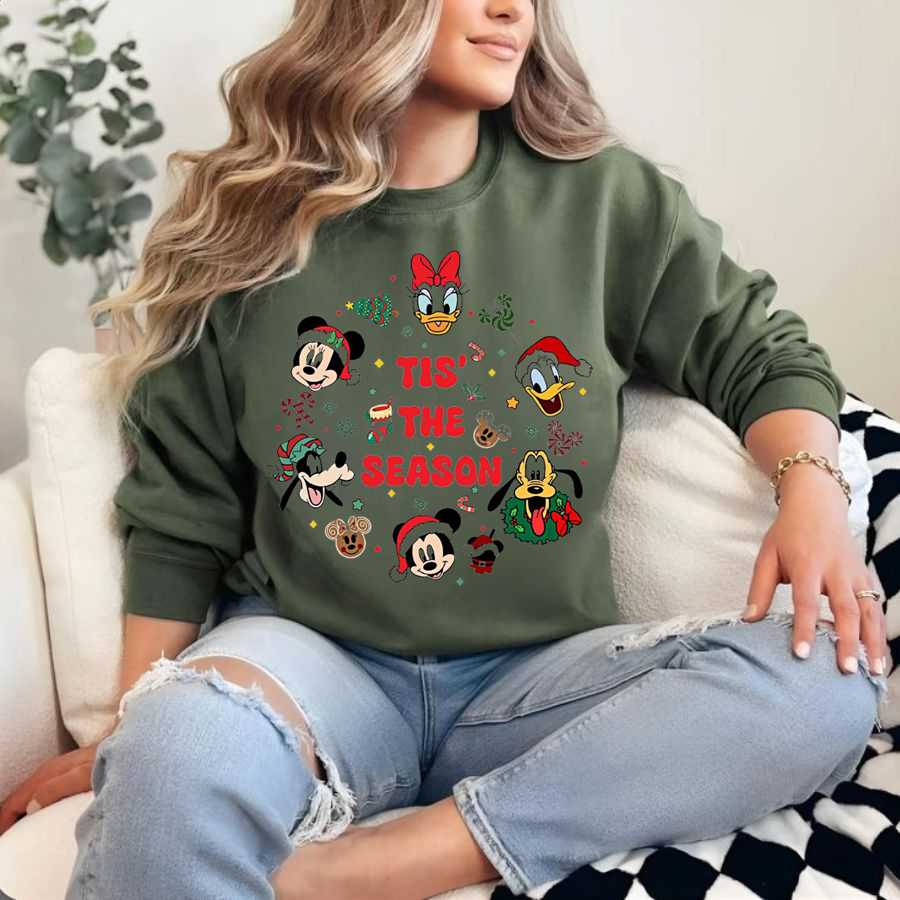 The Disney Holiday Crew Sweatshirt