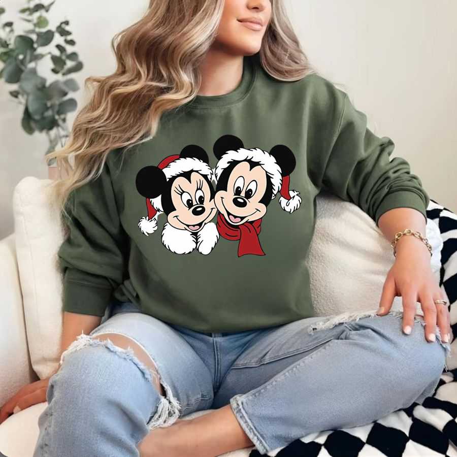 Mickey Christmas Sweatshirt