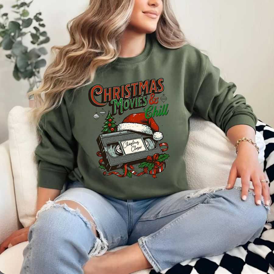 Holiday Movie Marathon Sweatshirt