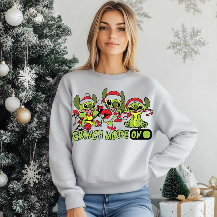 The Stitch & Grinch Crewneck Sweatshirt
