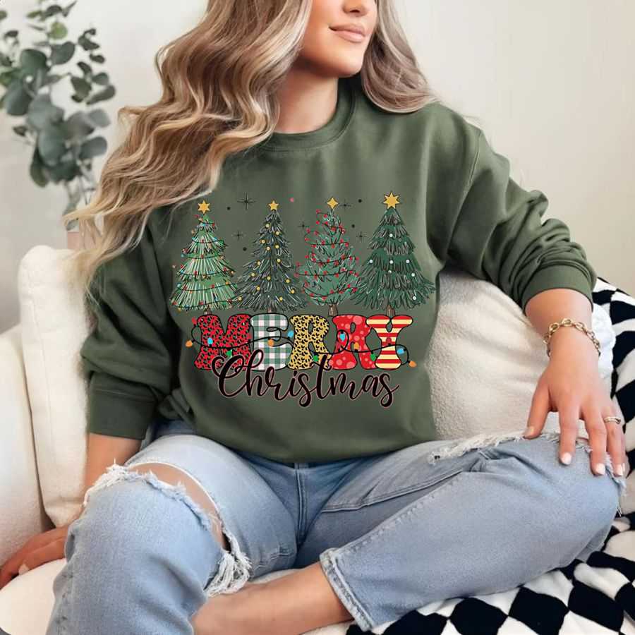 The Festive Forest Christmas Sweatshirt