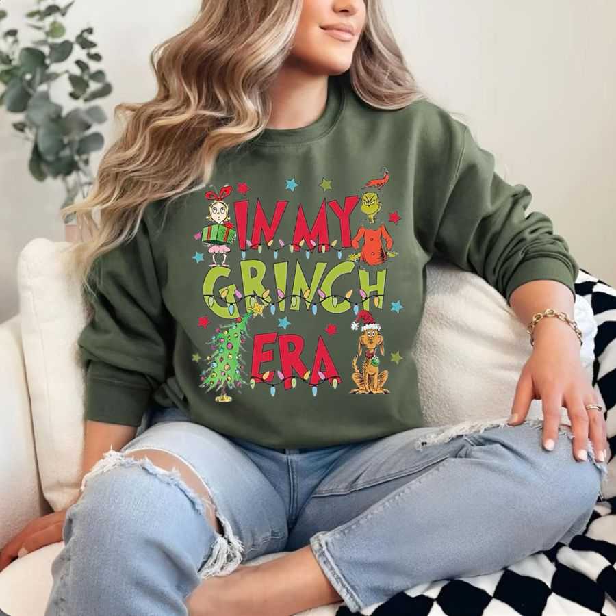 In My Grinch Era Crewneck Sweatshirt