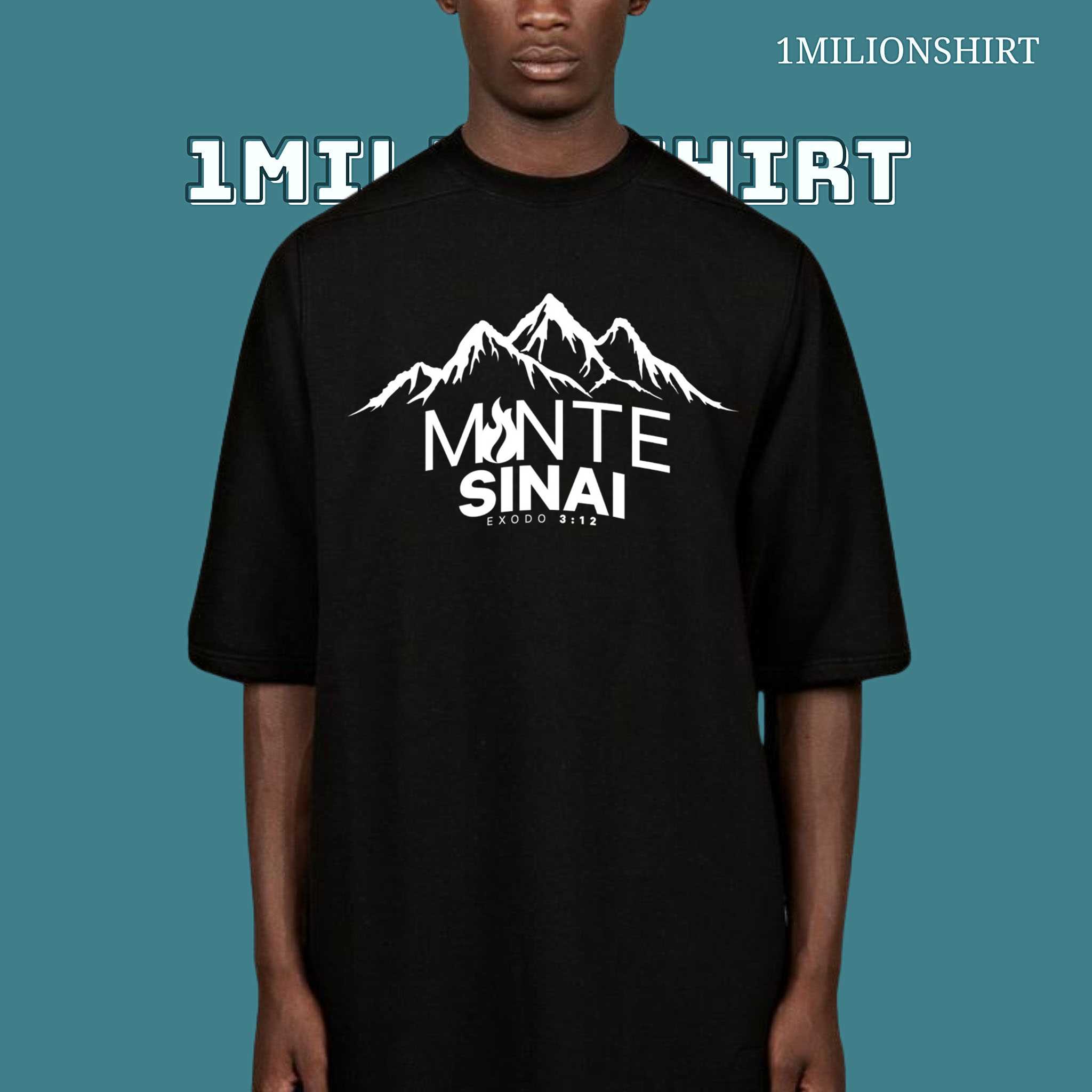 Mount Sinai T-Shirt – Exodus 1:9 Biblical Journey, Faith History Tee
