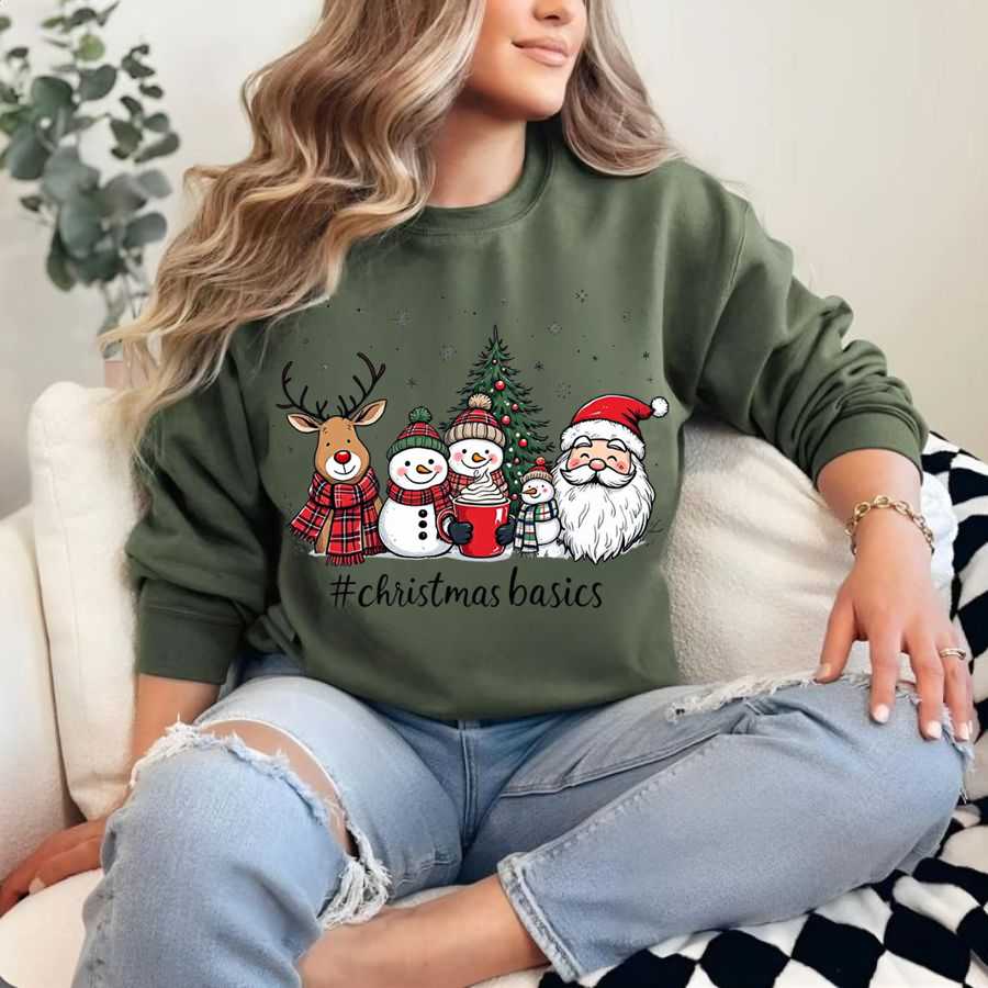 The Christmas Basics Sweatshirt