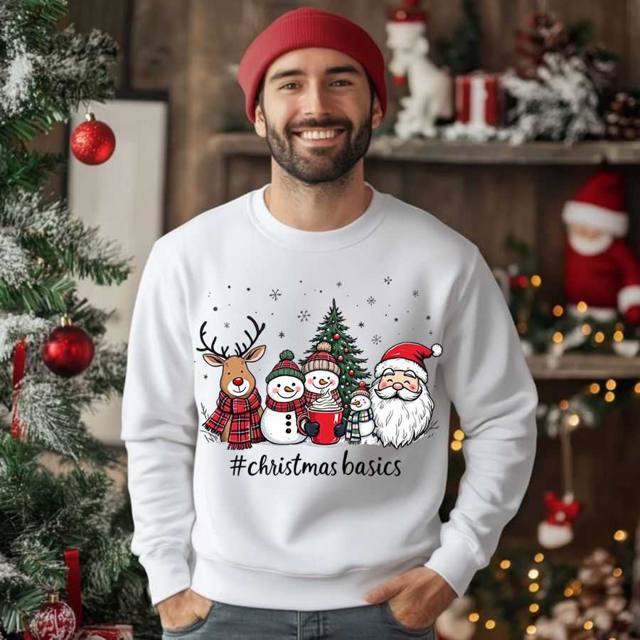 The Christmas Basics Sweatshirt 2 The Christmas Basics Sweatshirt 2