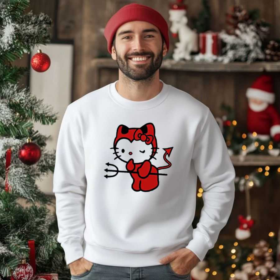 The Devil Kitty Hello Kitty Sweatshirt 2 The Devil Kitty Hello Kitty Sweatshirt 2