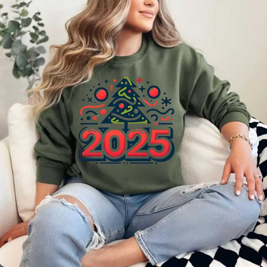 The Modern Merry Co. 2025 Christmas Sweatshirt The Modern Merry Co. 2025 Christmas Sweatshirt
