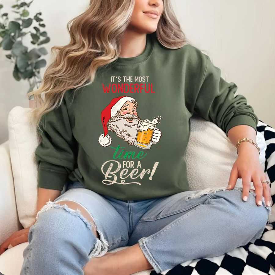 Jolly Hour Christmas Sweatshirt Jolly Hour Christmas Sweatshirt
