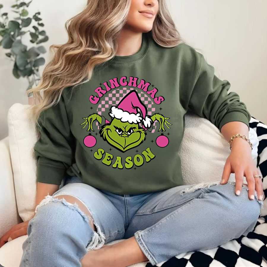 The Grinchmas Season Christmas Sweatshirt