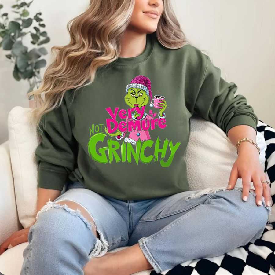 The Grinchy Diva Christmas Sweatshirt