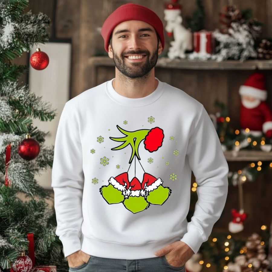 The Grinch Ornament Christmas Sweatshirt 2 The Grinch Ornament Christmas Sweatshirt 2