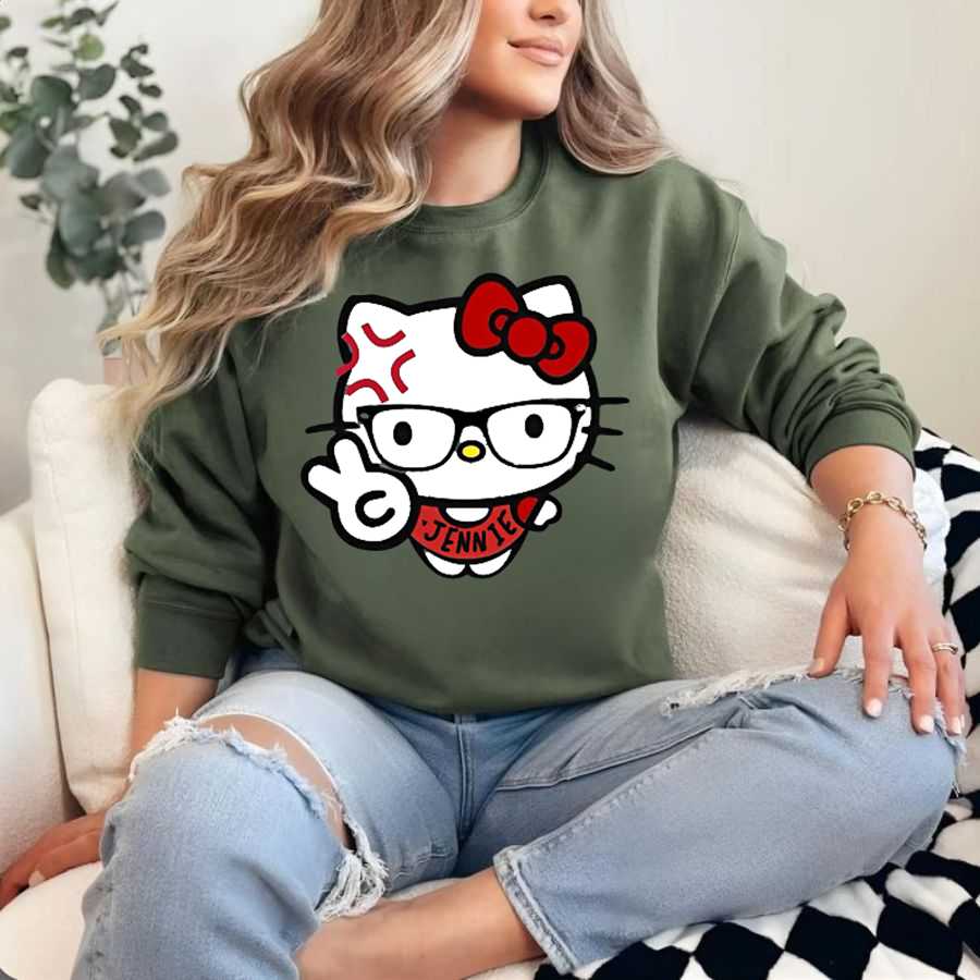 The Grumpy Jennie Hello Kitty Sweatshirt The Grumpy Jennie Hello Kitty Sweatshirt
