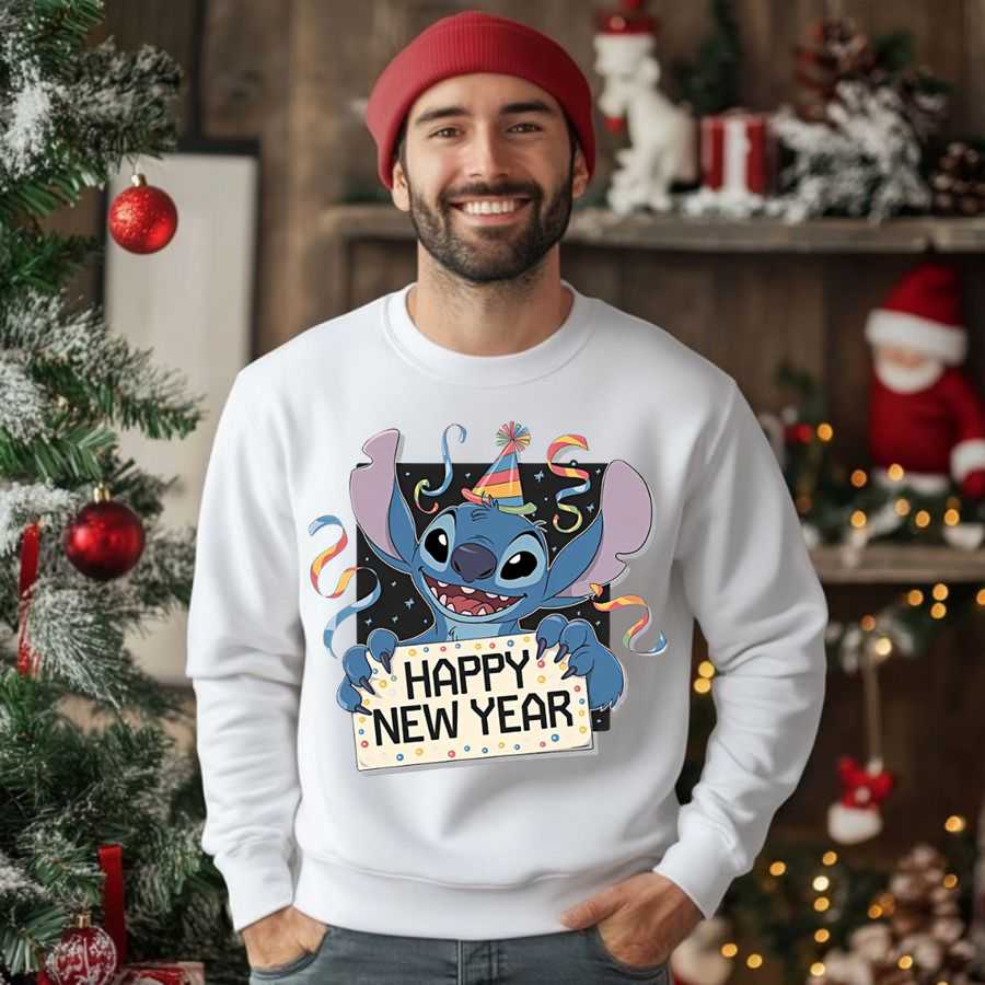 The Happy New Year Stitch Sweatshirt 2 The Happy New Year Stitch Sweatshirt 2