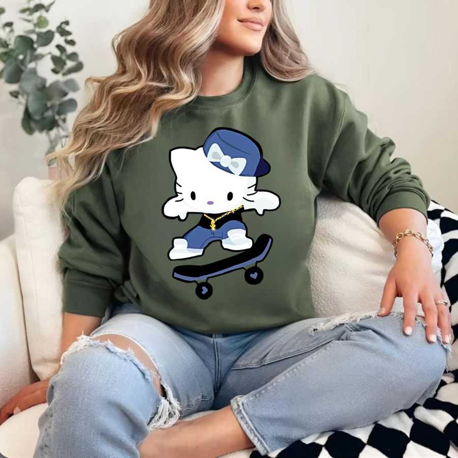 The Skate Vibe Hello Kitty Sweatshirt