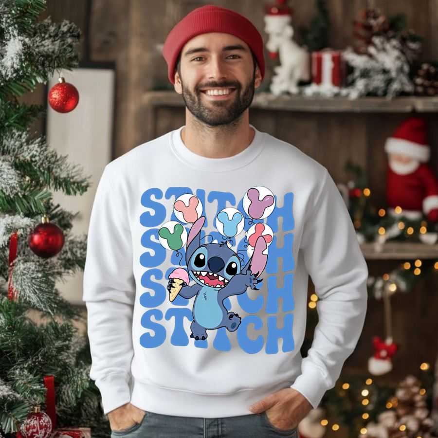 The Stitch Balloon Vibe Sweatshirt 2 The Stitch Balloon Vibe Sweatshirt 2