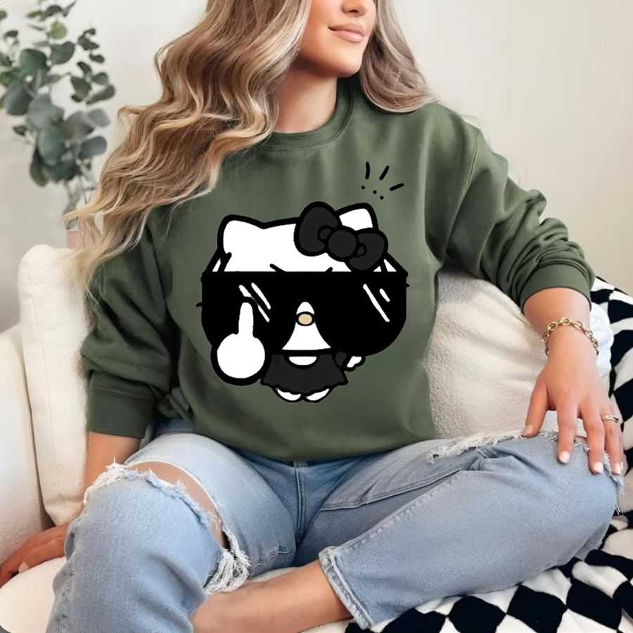 The Unbothered Kitty Sweatshirt The Unbothered Kitty Sweatshirt