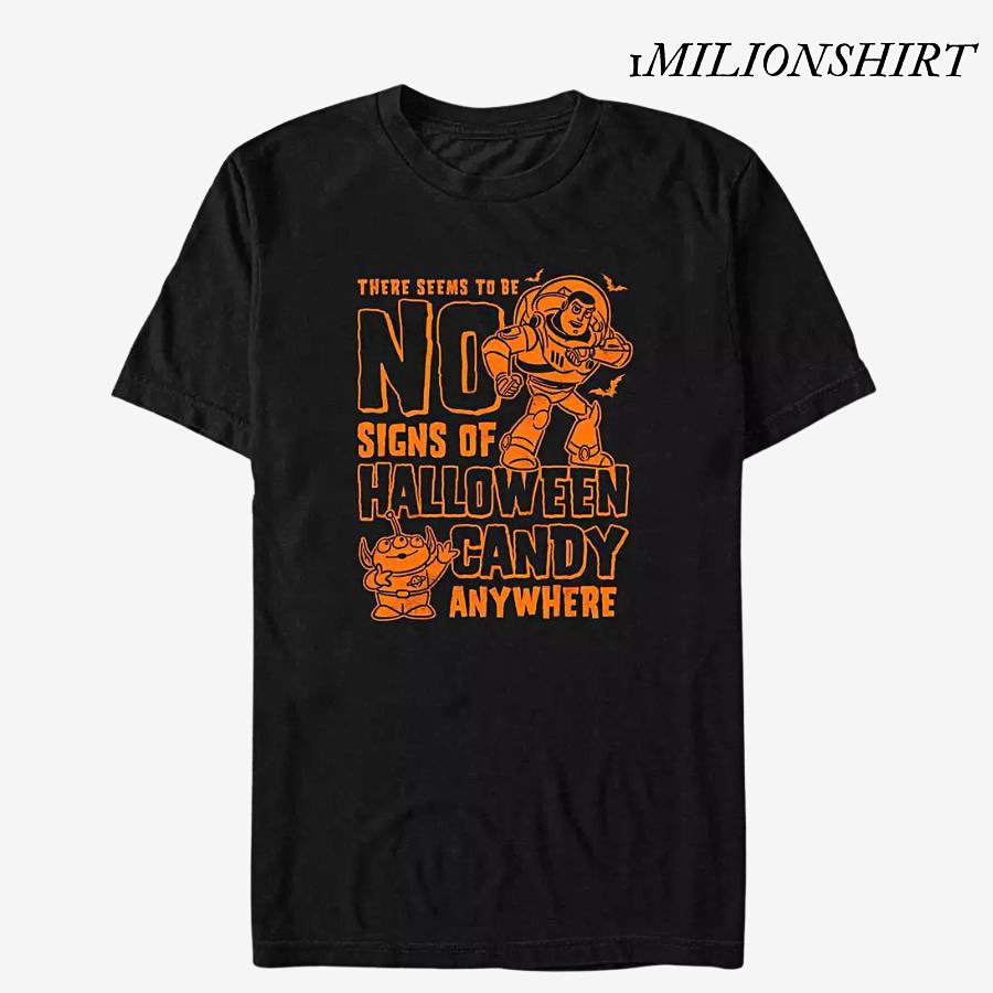 Toy-Story Halloween-Tee, Pixar-Cartoon Shirt