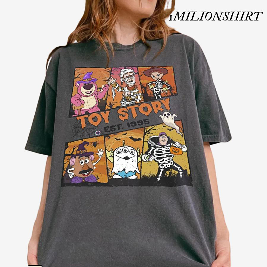 Toy-Story Est-T-Shirt, Disney-Cartoon Tee
