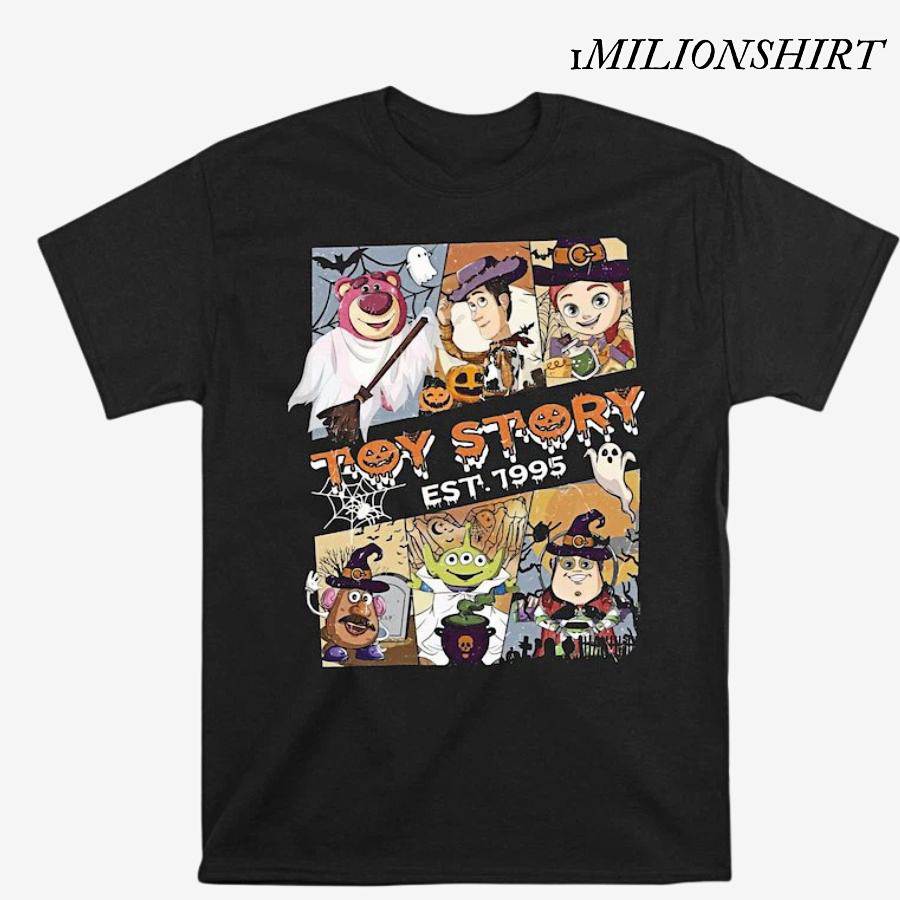 Toy-Story Halloween-T-Shirt, Pixar-Spooky Tee