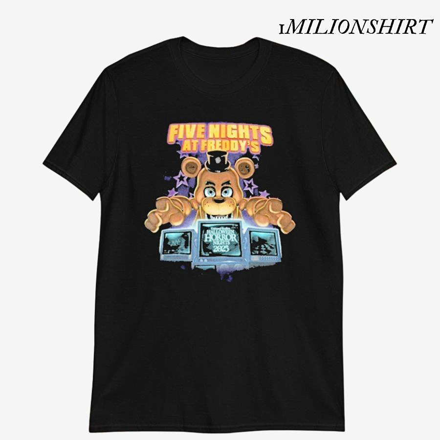 Five Nights At Freddy’s Halloween Tee, Horror Nights 2025 Graphic T-Shirt