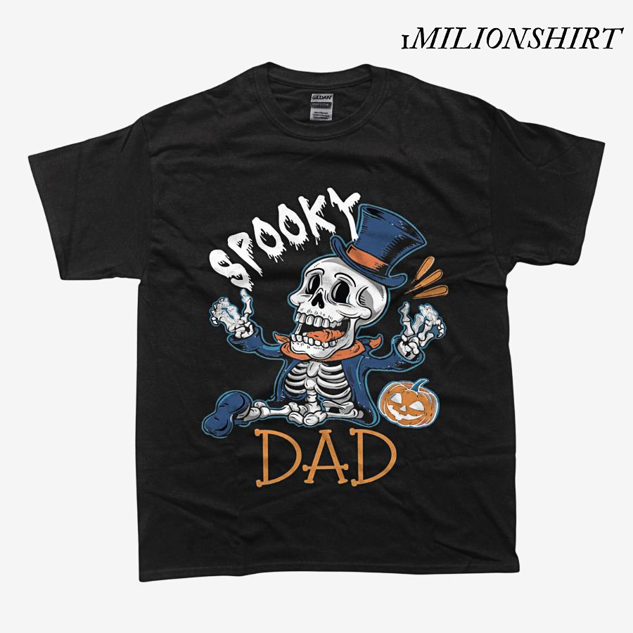 Spooky Dad Halloween T-Shirt, Family Matching Costume Graphic Tee