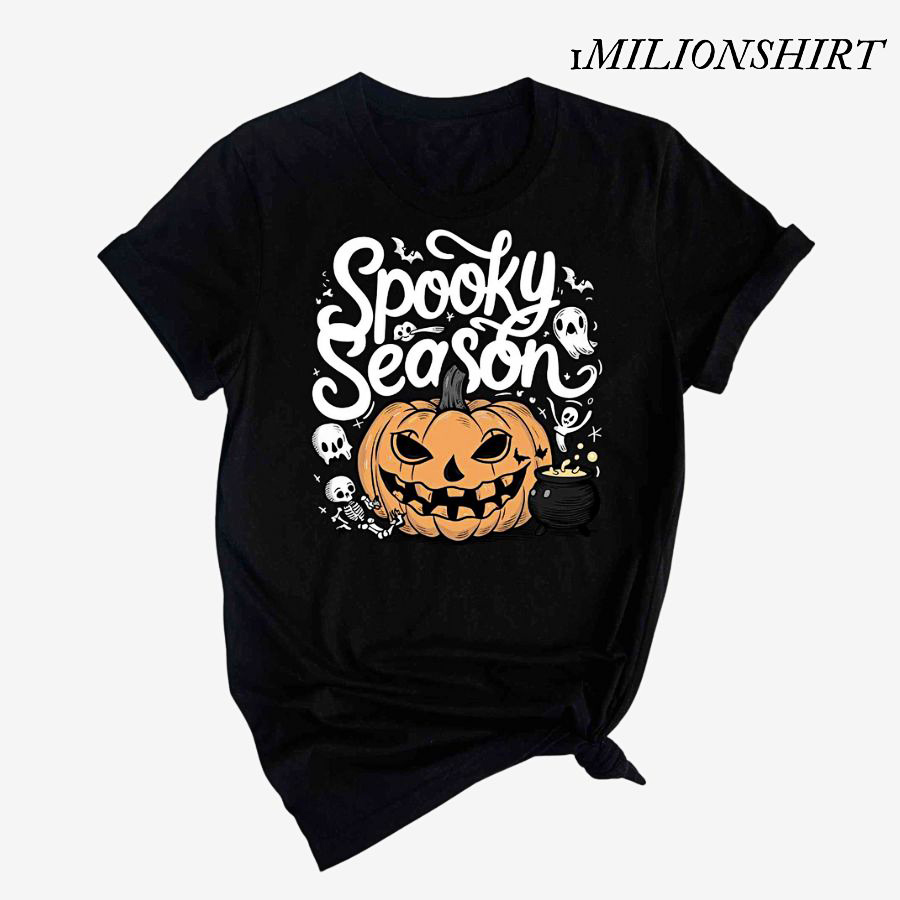 Spooky Season Halloween T-Shirt, Spooky Fall Graphic Tee