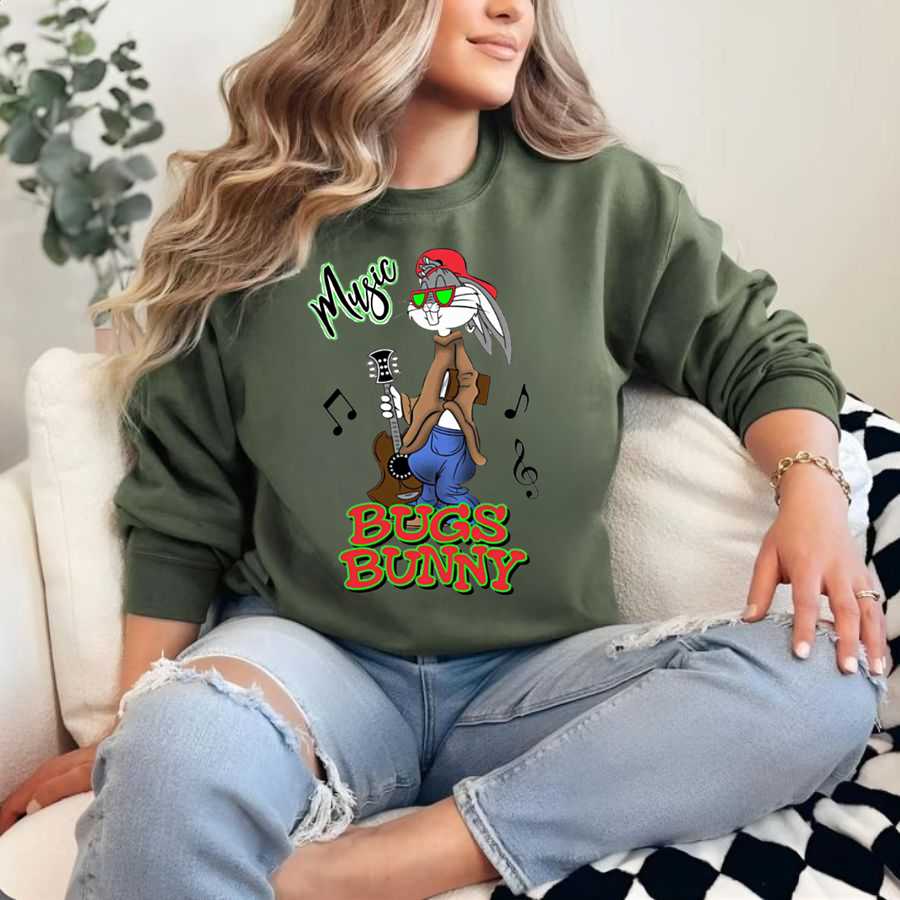 Looney Tunes Bugs Bunny "space Cadet" Sweatshirt