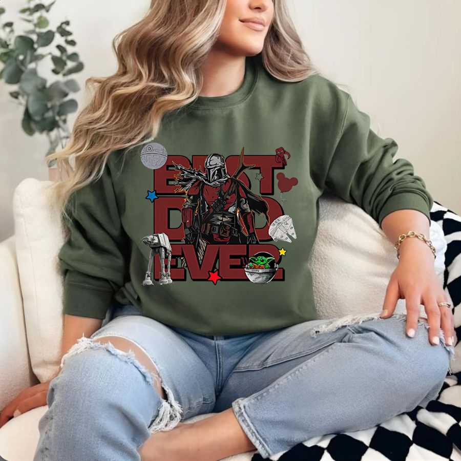 Star Wars Mandalorian Best Foundling Dad Ever Sweatshirt