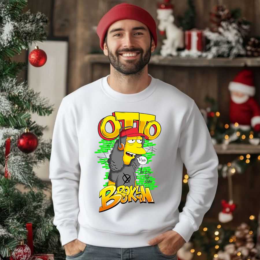 Quirky Cartoon Character Sunglasses Sweatshirt 2 Quirky Cartoon Character Sunglasses Sweatshirt 2