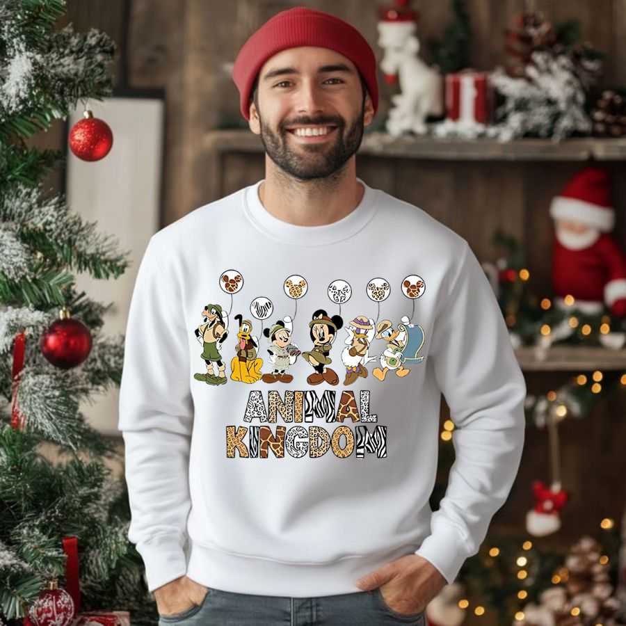 Disney Animal Kingdom Characters Safari Sweatshirt 2 Disney Animal Kingdom Characters Safari Sweatshirt 2