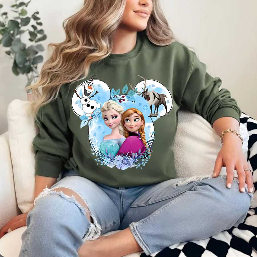 Disney Frozen Family Elsa & Anna Sweatshirt Disney Frozen Family Elsa & Anna Sweatshirt