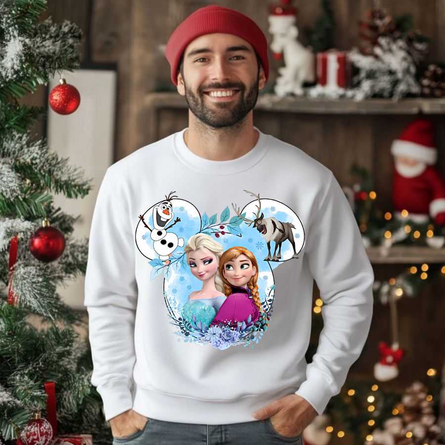 Disney Frozen Family Elsa & Anna Sweatshirt 2 Disney Frozen Family Elsa & Anna Sweatshirt 2