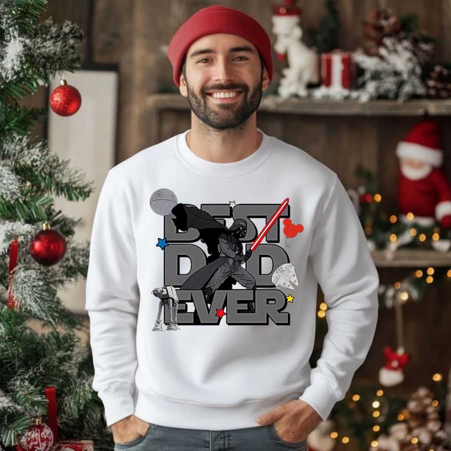 Star Wars Darth Vader Best Dad Ever Sweatshirt 2 Star Wars Darth Vader Best Dad Ever Sweatshirt 2