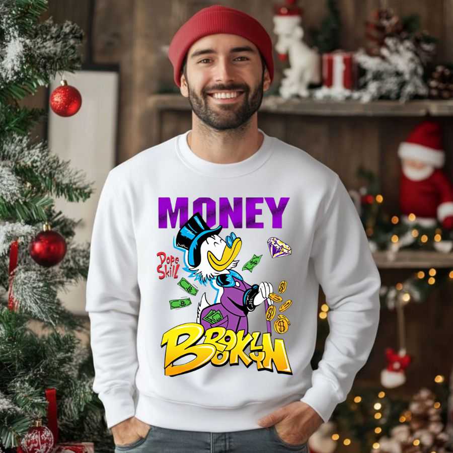 Disney Scrooge Mcduck Richest Duck In Brooklyn Sweatshirt 2 Disney Scrooge Mcduck Richest Duck In Brooklyn Sweatshirt 2