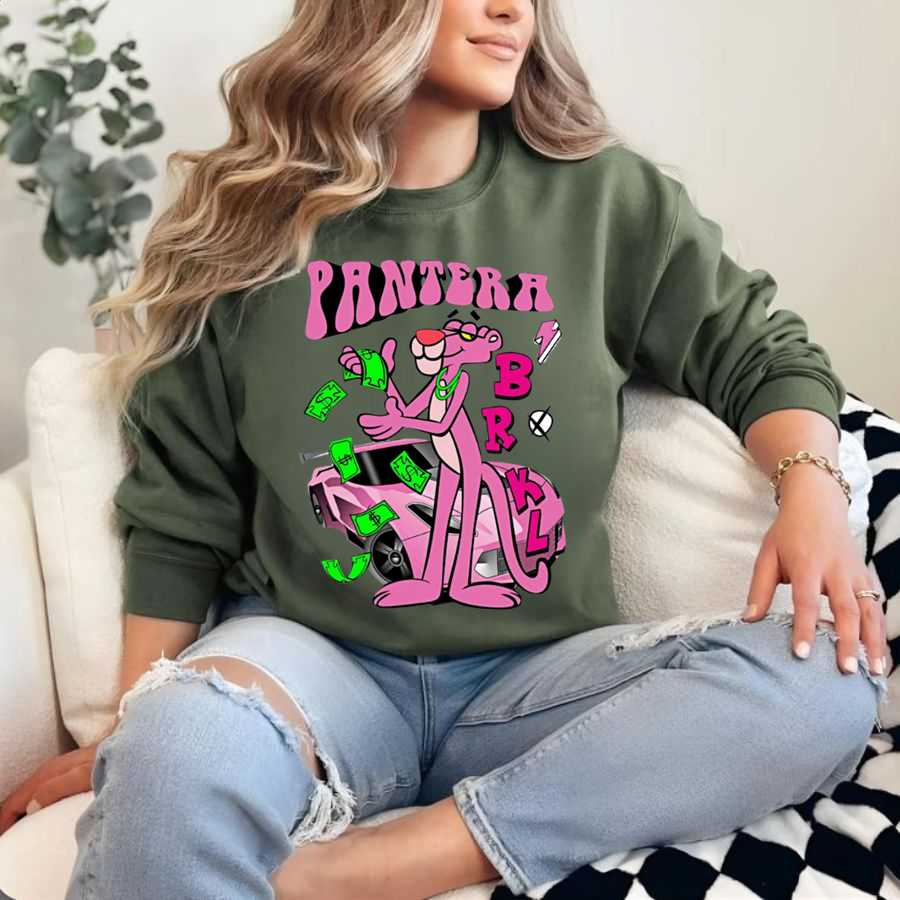 Pink Flamingo Tropical Vibe Sweatshirt