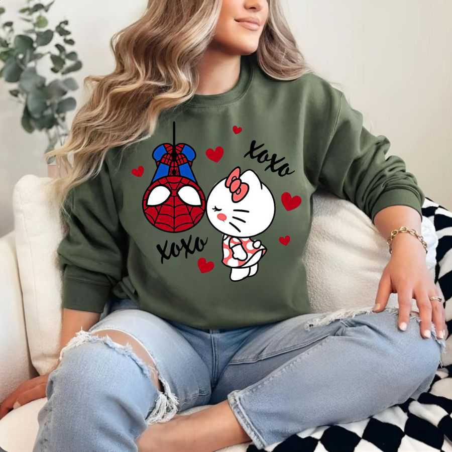 Doraemon & Nobita Xoxo Japanese Anime Sweatshirt