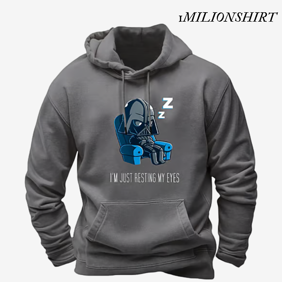 Planet Artwork Hoodie, Casual Pullover